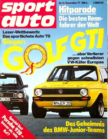 Deckblatt Sport Auto (12/1977)